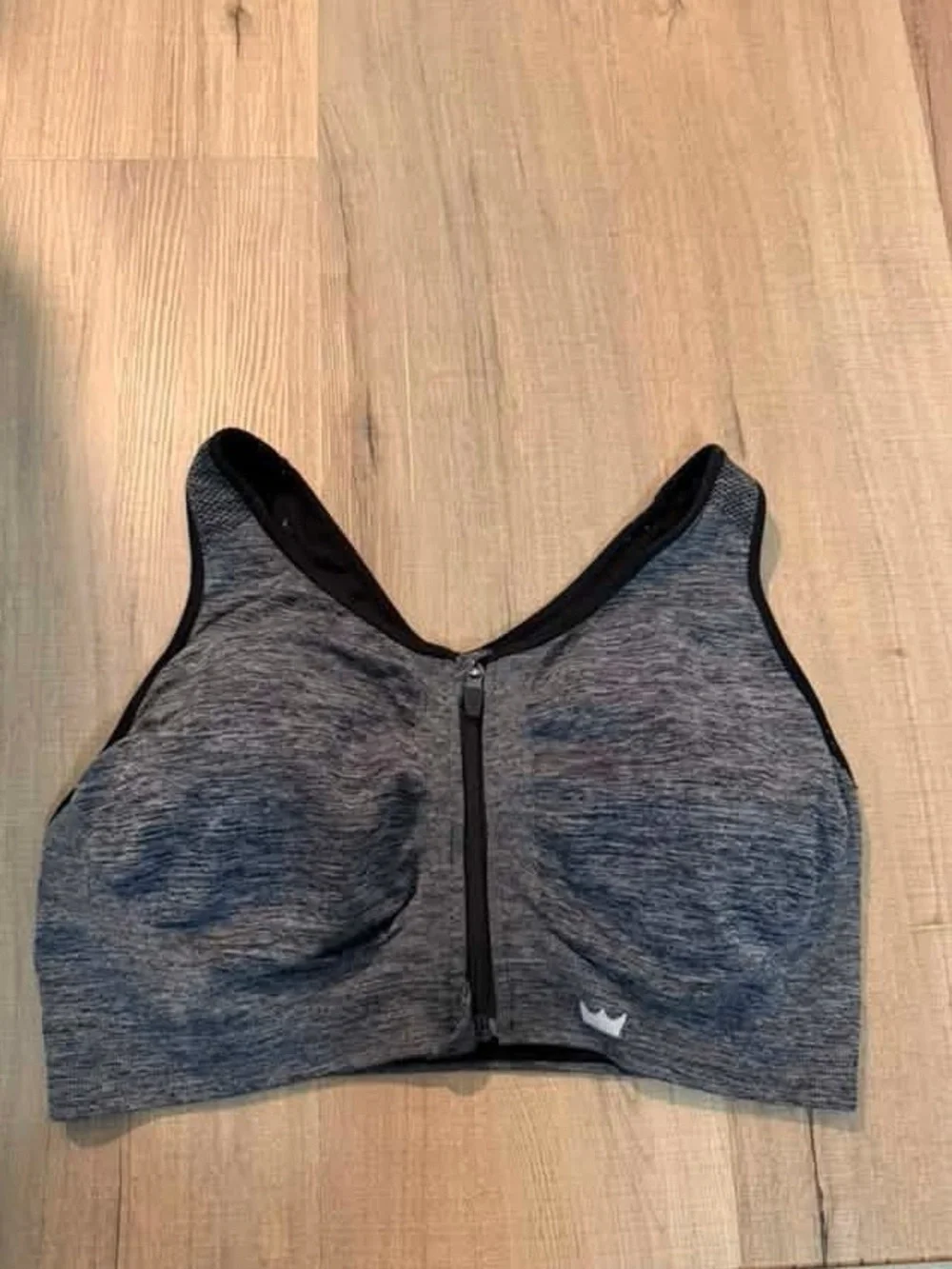 SHEFIT Gray lounge Sports Bra size 2luxe